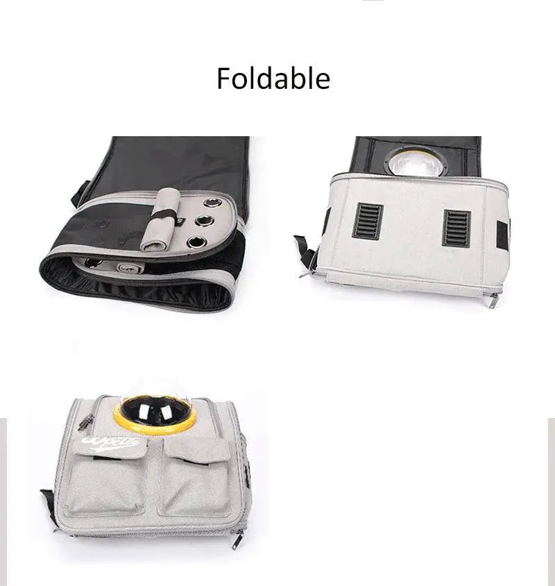 Astronaut Capsule Pet Carrier Backpack For Cats And Dogs