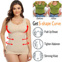 Plus Size Tummy Control Shapewear with Built-in Bra