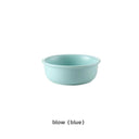 Ceramic Cat Bowl with Raised Stand Stylish Feeder for Pets