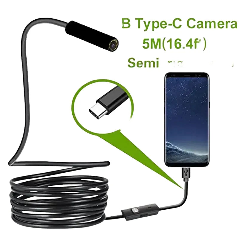 Type-C Endoscope Camera - HD Pipe Inspection — product view 1