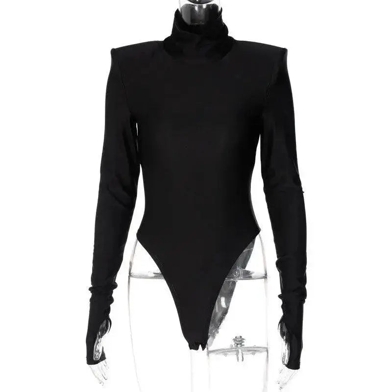 Purple Long Sleeve Fitness Jumpsuit For Women Gym Gear