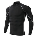 Muscle Support Men's Compression Tee Gym