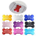 Personalized Engraved Pet ID Tags for Dogs and Cats Set
