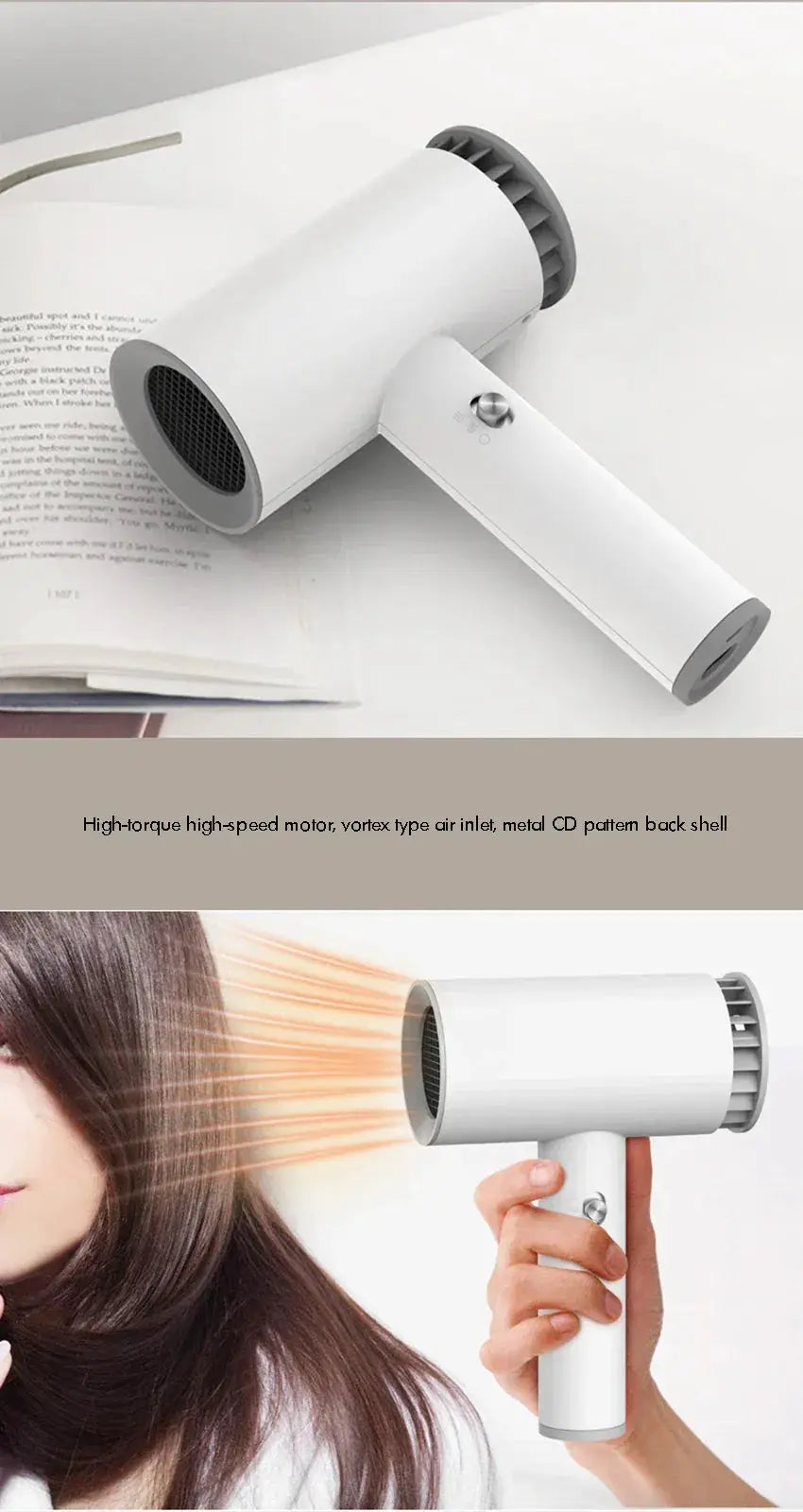 Fast Dry Cordless Hair Dryer for Travel — product view 9