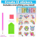 Big Gem Diamond Painting Sticker Kit Unicorn Animal Sealife