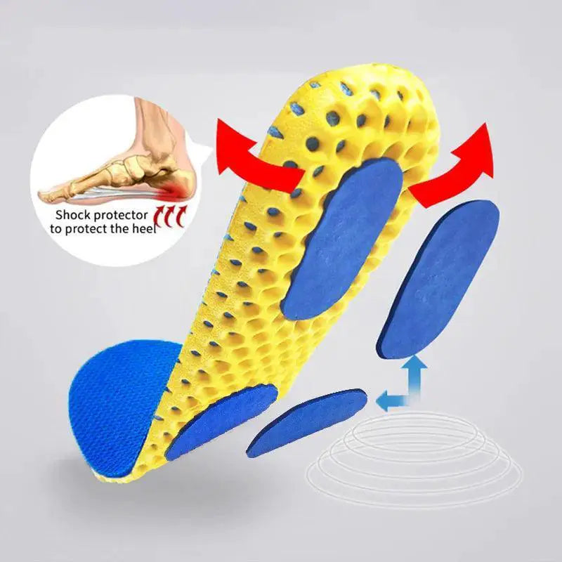 Premium Orthotic Memory Foam Insoles for Support and Comfort