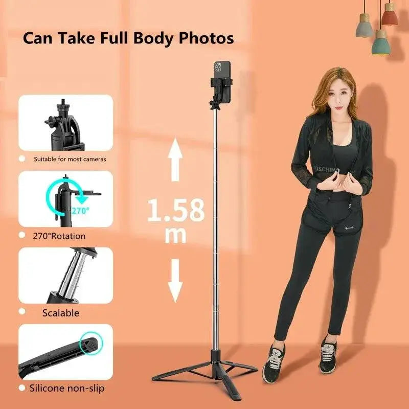 Cool Dier Wireless Selfie Stick Tripod For Perfect Shots