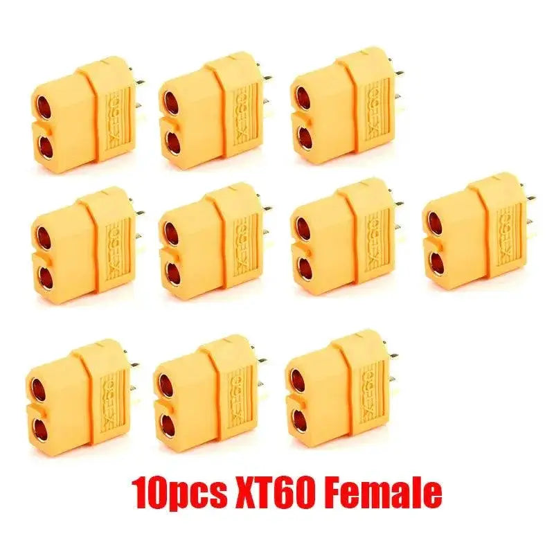 High-Current Connectors for RC LiPo — 2 pairs male female