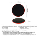 USB Coffee Mug Warmer 5V Portable Heated Pad Keeps Drinks Hot All Day