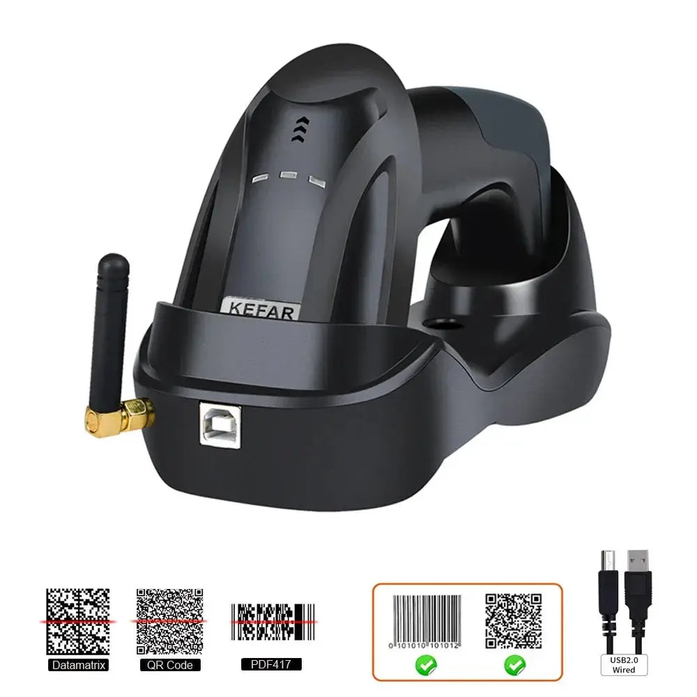 L8BL Bluetooth 2D Barcode Scanner And S8 QR PDF417 Handheld