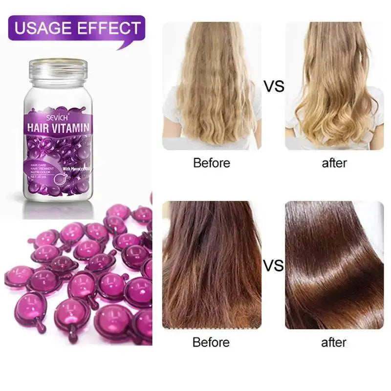 Hair Revive Keratin Capsule Oil Transformative Repair Nourish