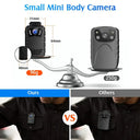 Boblov N9 Mini Body Camera 1296P Full HD Night Vision 128GB