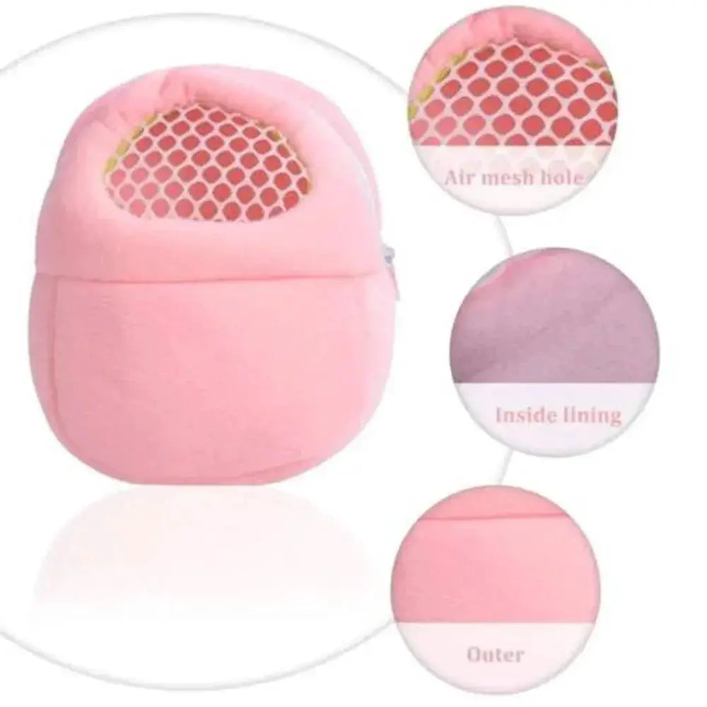 Small Animal Travel Carrier Cotton Blend Breathable Mesh
