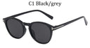 Trendy Vintage Round Sunglasses for Men and Women