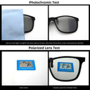 VIVIBEE 2024 Polarized Clip-On Pilot Sunglasses Unisex