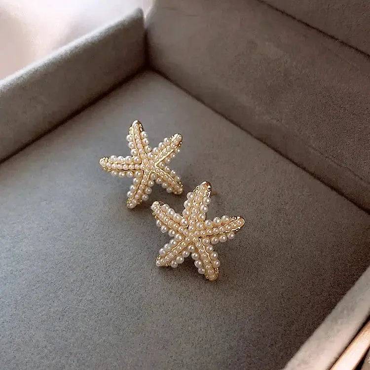 Starfish Earrings For Sleeping Women Fashion Elegance