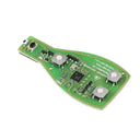 Durable 3-Button Mercedes Key Shell Pro