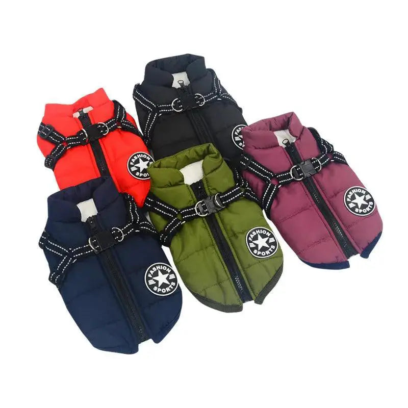 Winter Dog Coat Vest for Small Chihuahuas Warm Stylish