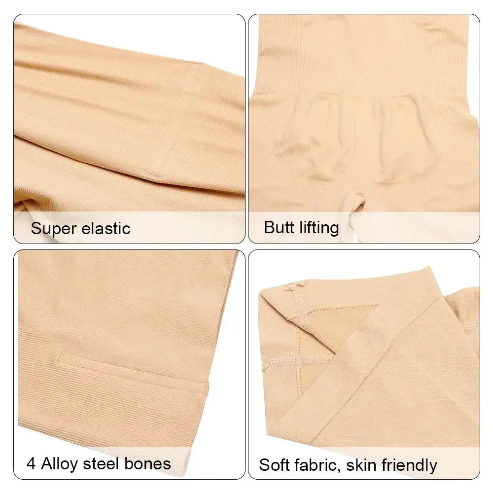 High Waist Tummy Control Shapewear For Women Seamless