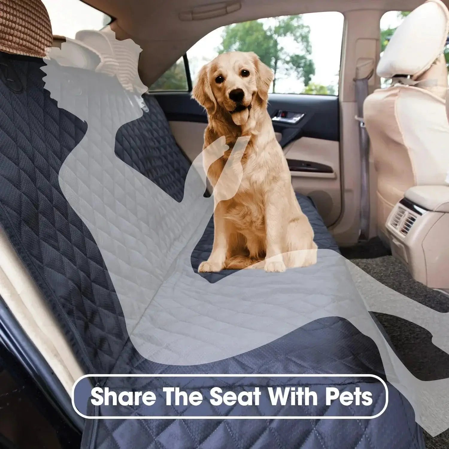 Pet Transport Hammock Dog Car Seat Cover Waterproof Carrier