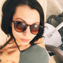 Trendy Retro Oval Frame Sunglasses for Women Fashion Eyewear