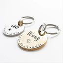 Personalized Pet ID Tag Collar Charm Custom Engraved Necklace