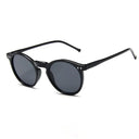 Trendy Retro Oval Frame Sunglasses for Women Fashion Eyewear