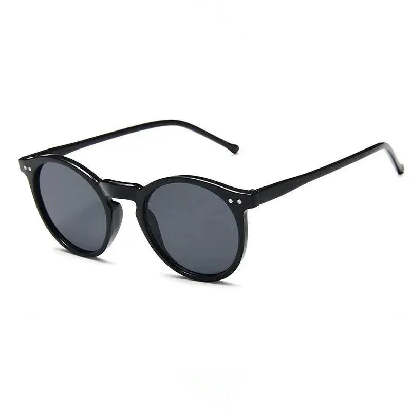 Trendy Retro Oval Frame Sunglasses For Women Fashion Eyewear