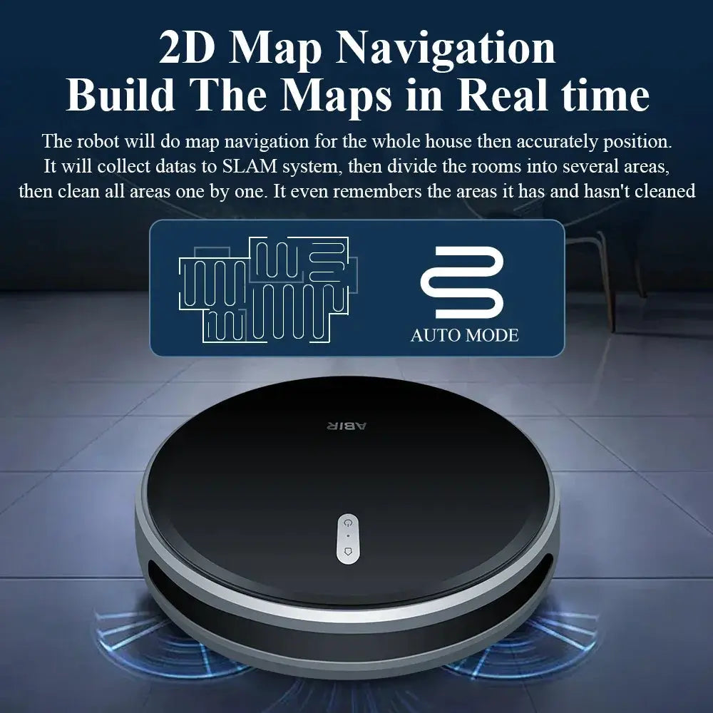 Smart Robot Vacuum Mapping Suction - OurLum.com