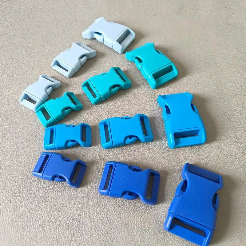 Colorful Plastic Curved Release Buckle for Bags and Straps