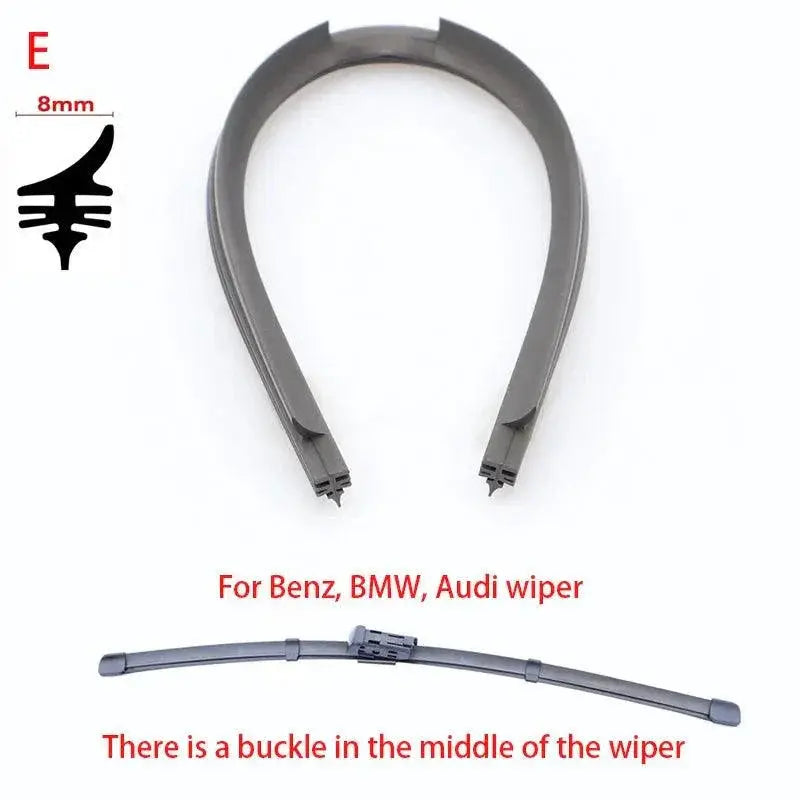 Car Wiper Rubber Insert Strip for BMW Mercedes Benz Upgrade