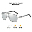 Premium Men's Polarized Photochromic Sunglasses for Driving