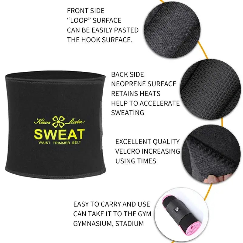 Men Waist Trainer Slimming Belt Belly Shapers Weight Loss