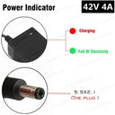 Electric Bike Charger Efficient & Safe Charging Xiaomi M365 Pro