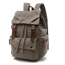 Vintage Canvas Backpack 20L Anti Theft