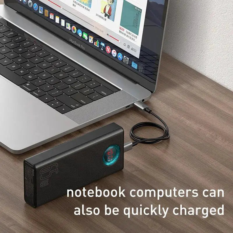 Baseus 65W 30000mAh Fast Charging Power Bank for Samsung