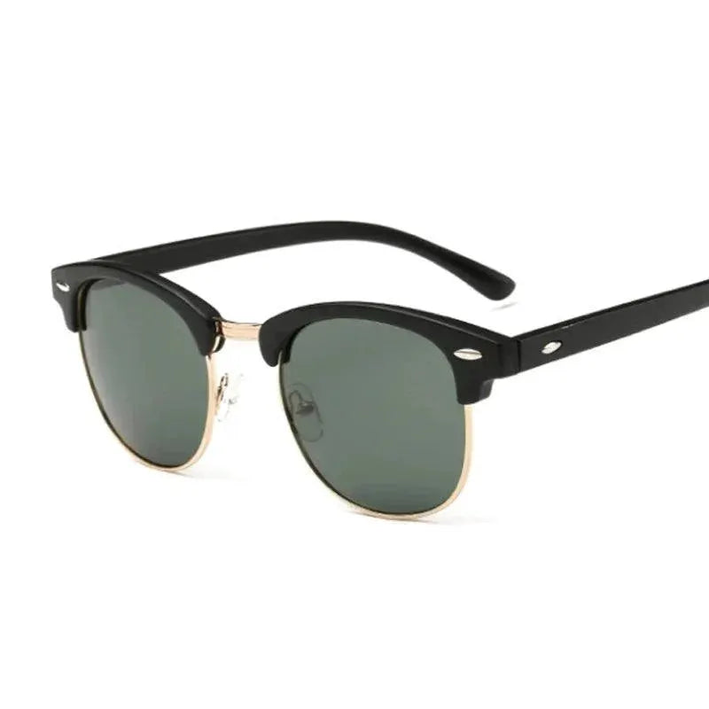 Luxury Half Frame Polarized Sunglasses For Men And Women