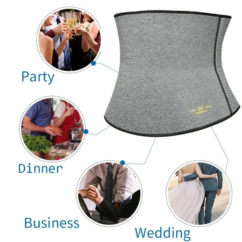 Mens Slimming Waist Trainer Belt For Weight Loss Performance
