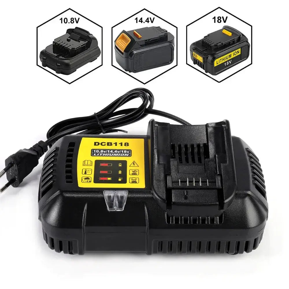 DCB118 High-Performance Charger for Power Tool Batteries