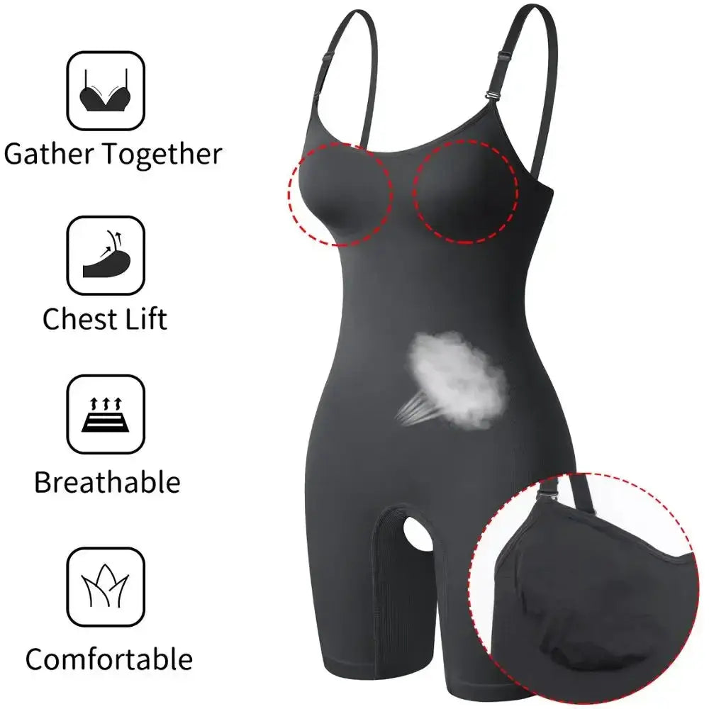 Women Full Body Shaper Bodysuit For Tummy Control And Lift