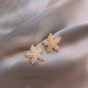 Lightweight Starfish Earrings for Women