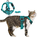 Escape-Proof Breathable Cat Harness With Reflective Leash