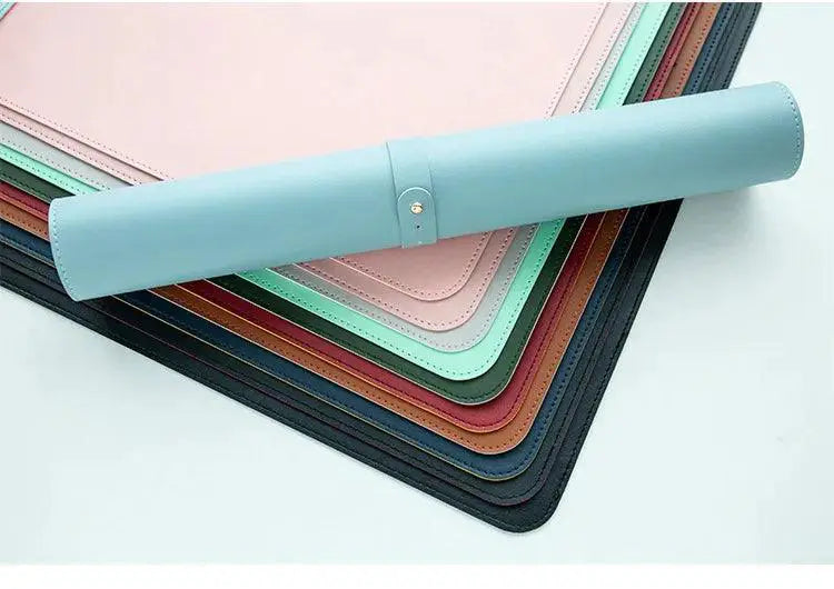 XXL Waterproof Gaming Mouse Pad Premium PU Leather Mat
