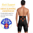 Men's Slimming Tummy Control Shapewear Shorts High Waist
