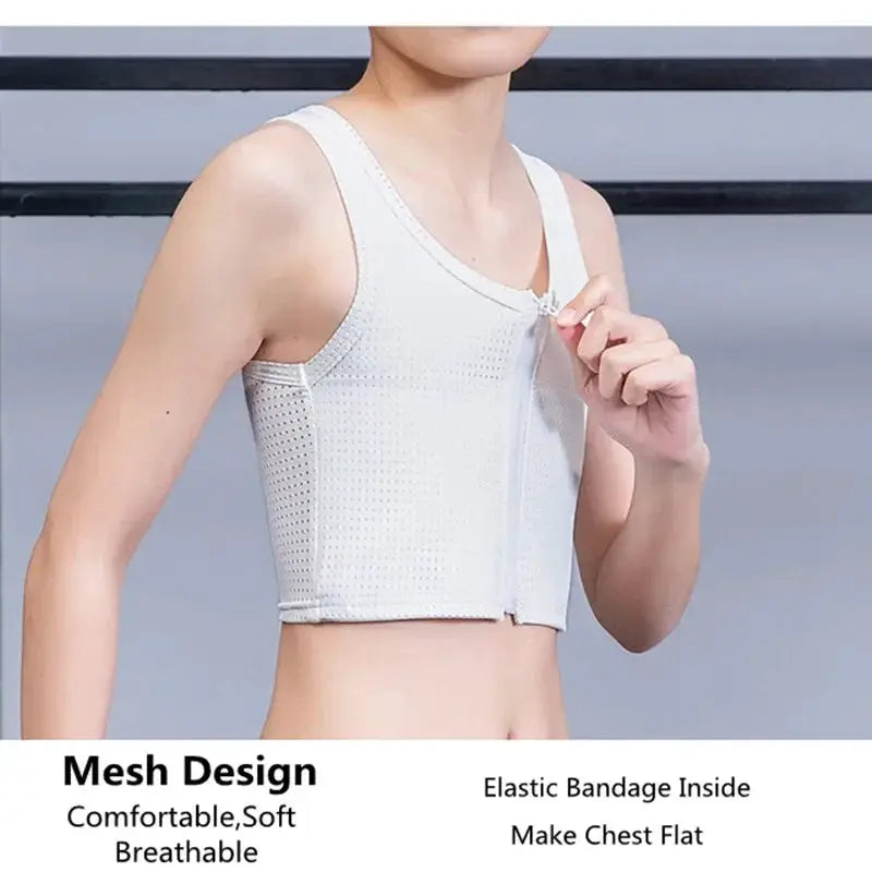 Comfortable Unisex Transgender Chest Binder Vest Shapewear