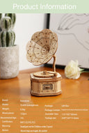 Robotime 3D Wooden Puzzle Games Assembly Model Kits Toys for Kids