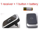 Waterproof Wireless Doorbell Battery Included Plug And Play