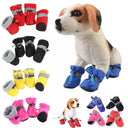 Stylish Winter-Ready Waterproof Pet Boots Non-Slip Snow Protection