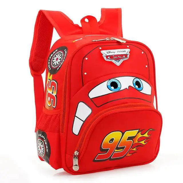 3D Cartoon Waterproof Travel Backpack For Boys Age 2 To 5