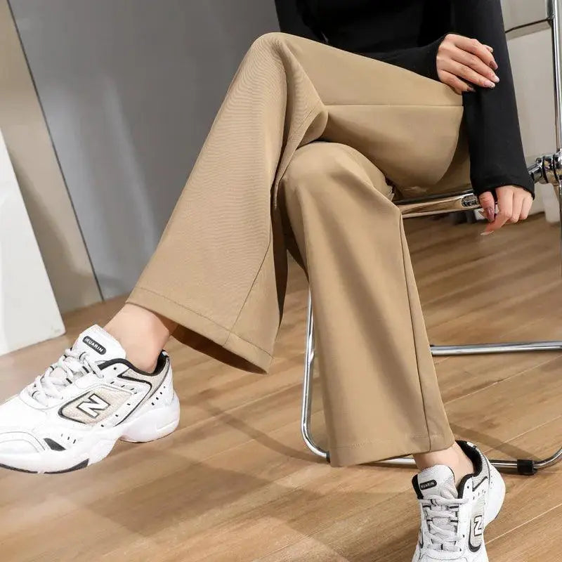 Vintage High Waist Office Pants Timeless Sophistication Chic
